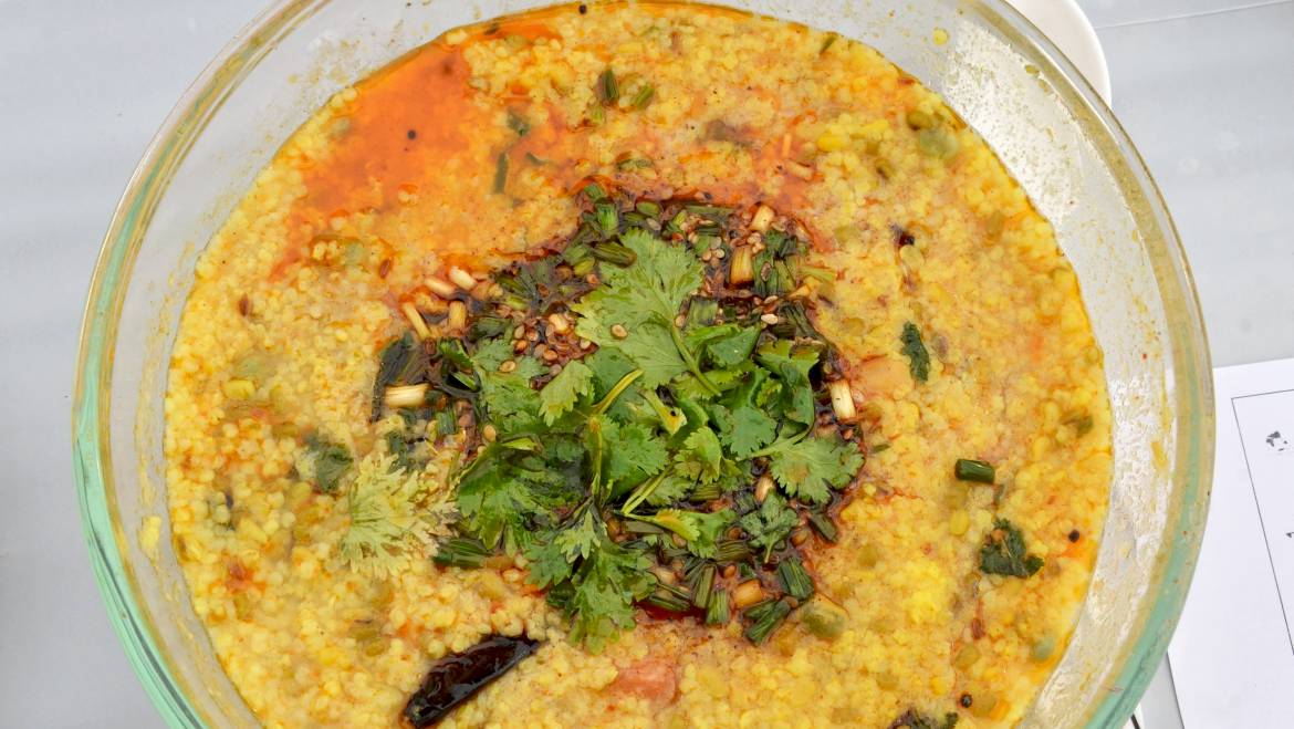 Multi- grain Spicy Porridge – ‘Khichdi’